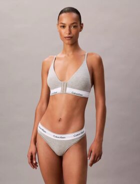 Sujetador Bralette triangular ligero con forro de algodón y Modal Icon para después de la cirugía
