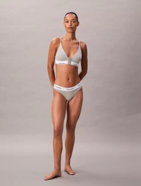 Sujetador Bralette triangular ligero con forro de algodón y Modal Icon para después de la cirugía