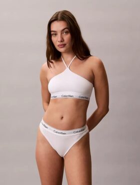 Sujetador Bralette Unlined de algodón y Modal Icon
