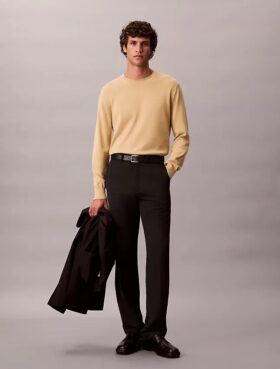 Suéter clásico de algodón Supima