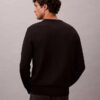 Suéter de algodón liso con Monogram Suéter de algodón liso con Monogram