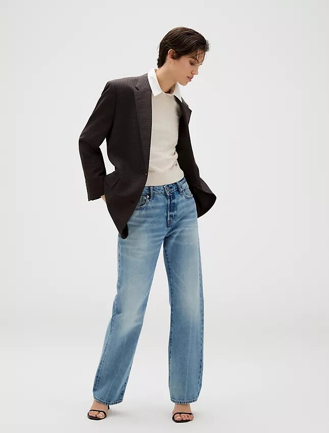 Suéter de algodón liso con Monogram Suéter de algodón liso con Monogram
