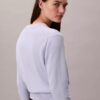 Suéter de chenilla de algodón suave con Monogram