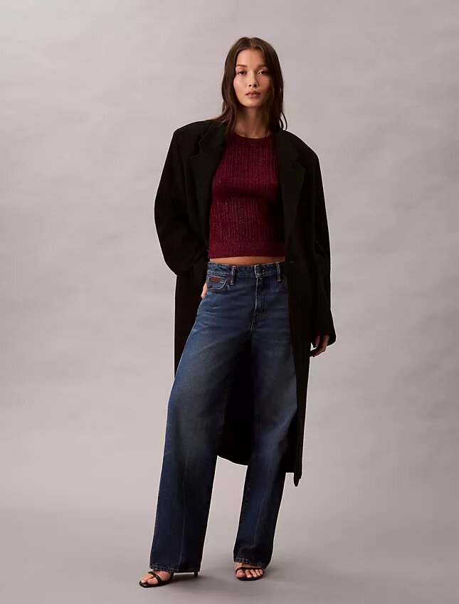 Suéter de mezcla de lana merino y lurex Suéter de mezcla de lana merino y lurex