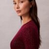 Suéter de mezcla de lana merino y lurex Suéter de mezcla de lana merino y lurex