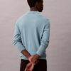 Suéter polo de mezcla de lana merino extrafina Suéter polo de mezcla de lana merino extrafina