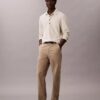 Suéter polo holgado de jacquard Suéter polo holgado de jacquard