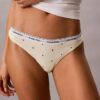 Thong con logotipo icónico, paquete de 5 Thong con logotipo icónico, paquete de 5
