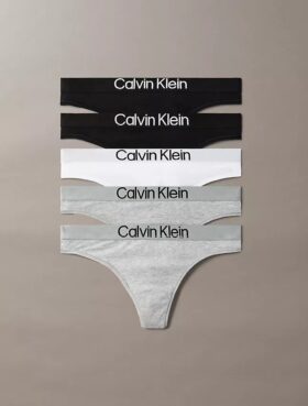 Thong de algodón 100 % en paquete de 5