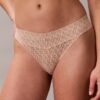 Thong de encaje con logotipo icónico Thong de encaje con logotipo icónico