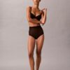 Thong de malla minimalista de cintura alta Thong de malla minimalista de cintura alta