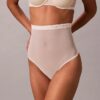 Thong de malla minimalista de cintura alta Thong de malla minimalista de cintura alta