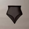 Thong de malla minimalista de cintura alta Thong de malla minimalista de cintura alta