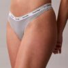 Thong de talle bajo con logo Icon, paquete de 3