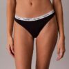 Thong de talle bajo con logo Icon, paquete de 3