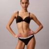 Thong de talle bajo con logo Icon, paquete de 3
