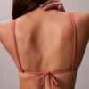 Top de bikini triangular liso Top de bikini triangular liso