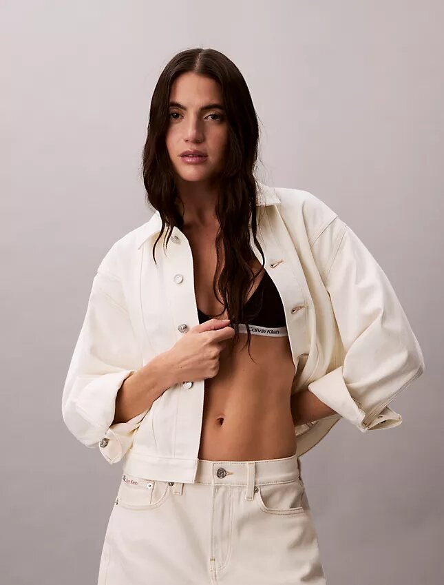 Trucker Jacket ajustada Trucker Jacket ajustada