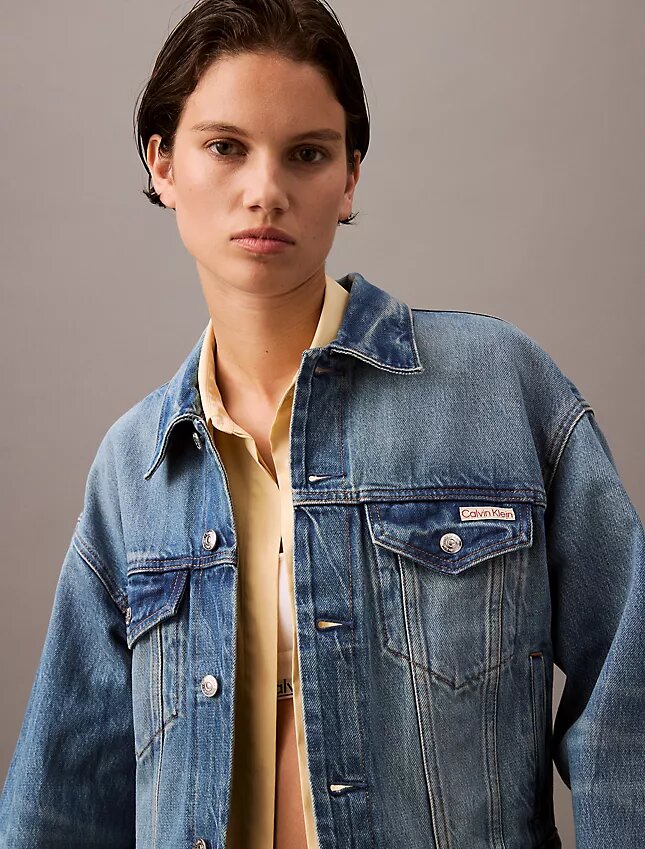 Trucker Jacket de Denim de los 90 Trucker Jacket de Denim de los 90