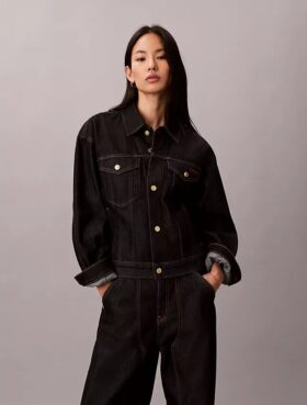 Trucker Jacket de Denim del Año Nuevo Lunar