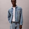Trucker Jacket Denim con Monogram integral de los años 90 Trucker Jacket Denim con Monogram integral de los años 90