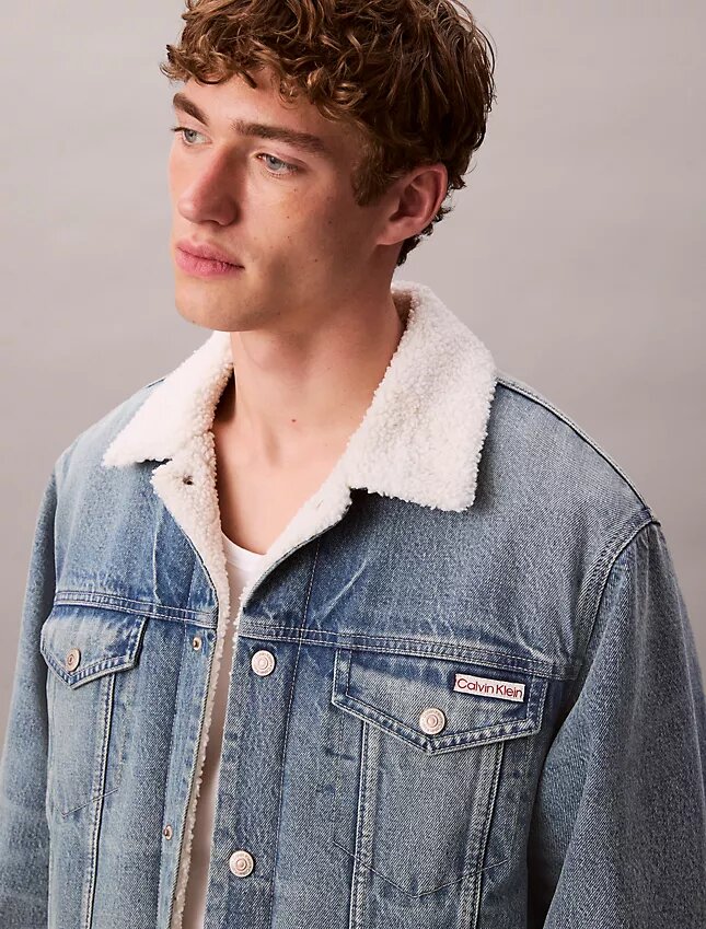 Trucker Jacket Sherpa de los 90 Trucker Jacket Sherpa de los 90