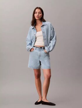 Trucker Jacket vaquera holgada de estilo camionero Trucker Jacket vaquera holgada de estilo camionero
