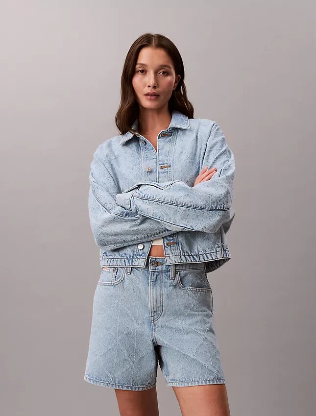 Trucker Jacket vaquera holgada de estilo camionero Trucker Jacket vaquera holgada de estilo camionero