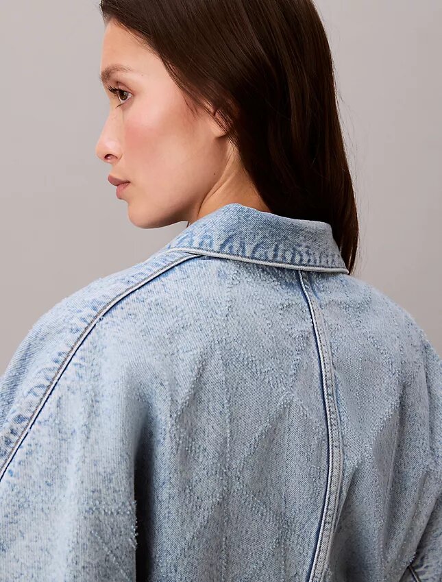 Trucker Jacket vaquera holgada de estilo camionero Trucker Jacket vaquera holgada de estilo camionero