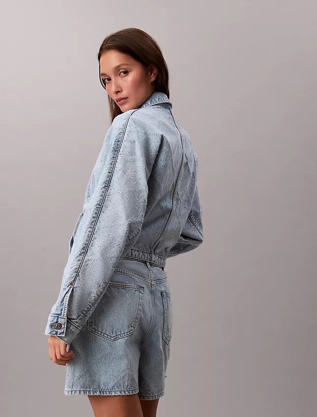 Trucker Jacket vaquera holgada de estilo camionero Trucker Jacket vaquera holgada de estilo camionero