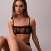 Unlined bandeau bra from CK Black Bridal Unlined bandeau bra from CK Black Bridal