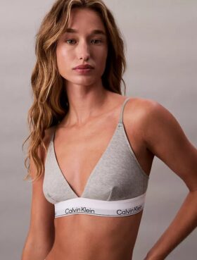 Unlined Bralette de algodón y Modal Icon