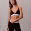 Unlined Bralette de algodón y Modal Icon