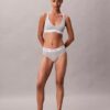 Unlined Bralette de algodón y Modal Icon