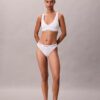 Unlined Bralette de algodón y Modal Icon