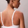 Unlined Bralette de algodón y Modal Icon