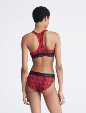 Unlined Bralette Icon Cotton Modal Holiday