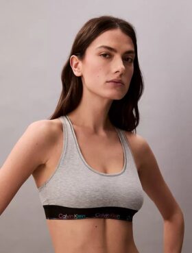 Unlined Bralette Icon Cotton Modal Pride