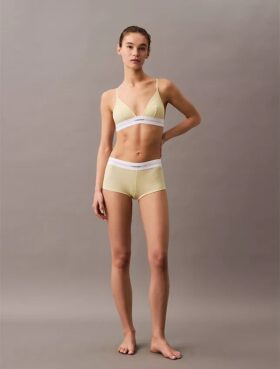 Unlined Cotton Modal Stretch Bralette Triangle Bralette