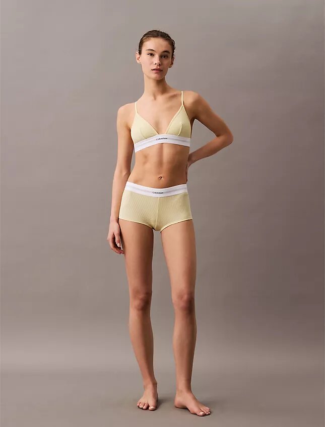 Unlined Cotton Modal Stretch Bralette Triangle Bralette Unlined Cotton Modal Stretch Bralette Triangle Bralette