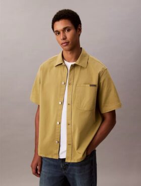 Utility Shirt holgado con botones