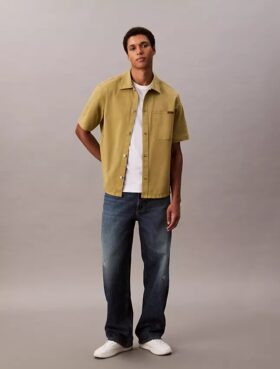 Utility Shirt holgado con botones