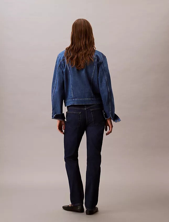 Vaqueros ajustados de talle medio Vaqueros ajustados de talle medio
