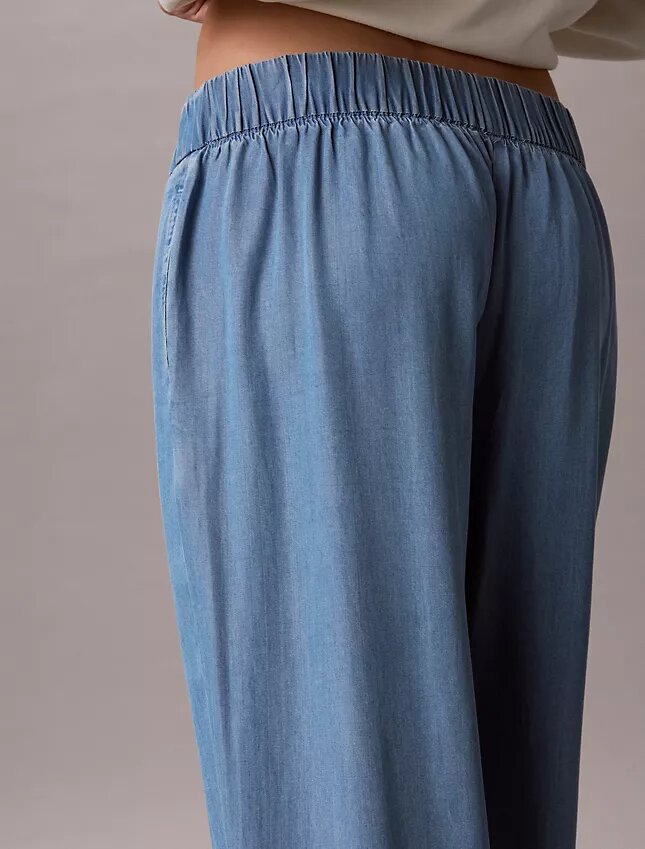 Vaqueros de denim holgados sin cremallera Vaqueros de denim holgados sin cremallera
