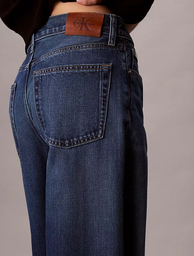 Vaqueros holgados de talle bajo Vaqueros holgados de talle bajo