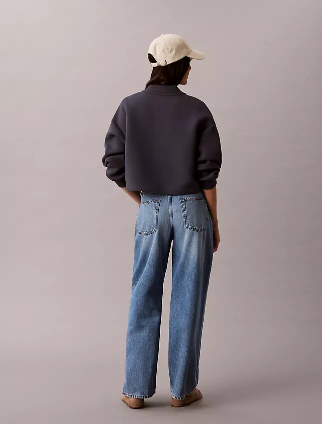 Vaqueros holgados de talle bajo Vaqueros holgados de talle bajo