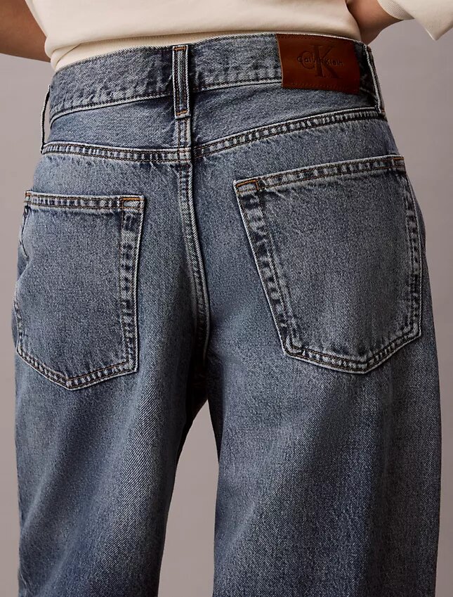Vaqueros holgados de talle bajo Vaqueros holgados de talle bajo