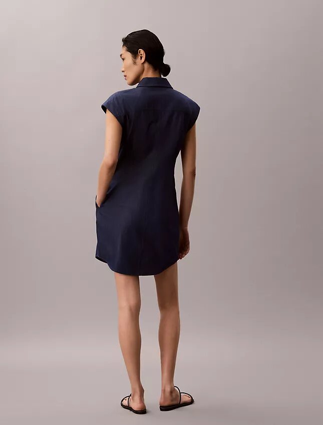 Vestido camisero utilitario Vestido camisero utilitario