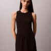 Vestido midi acampanado Vestido midi acampanado