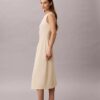 Vestido midi acampanado Vestido midi acampanado